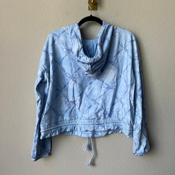 LoveShackFancy x Beach Riot Jenna Beaux Blue Tie Dye 2 Piece Set Size M - Picture 4 of 10